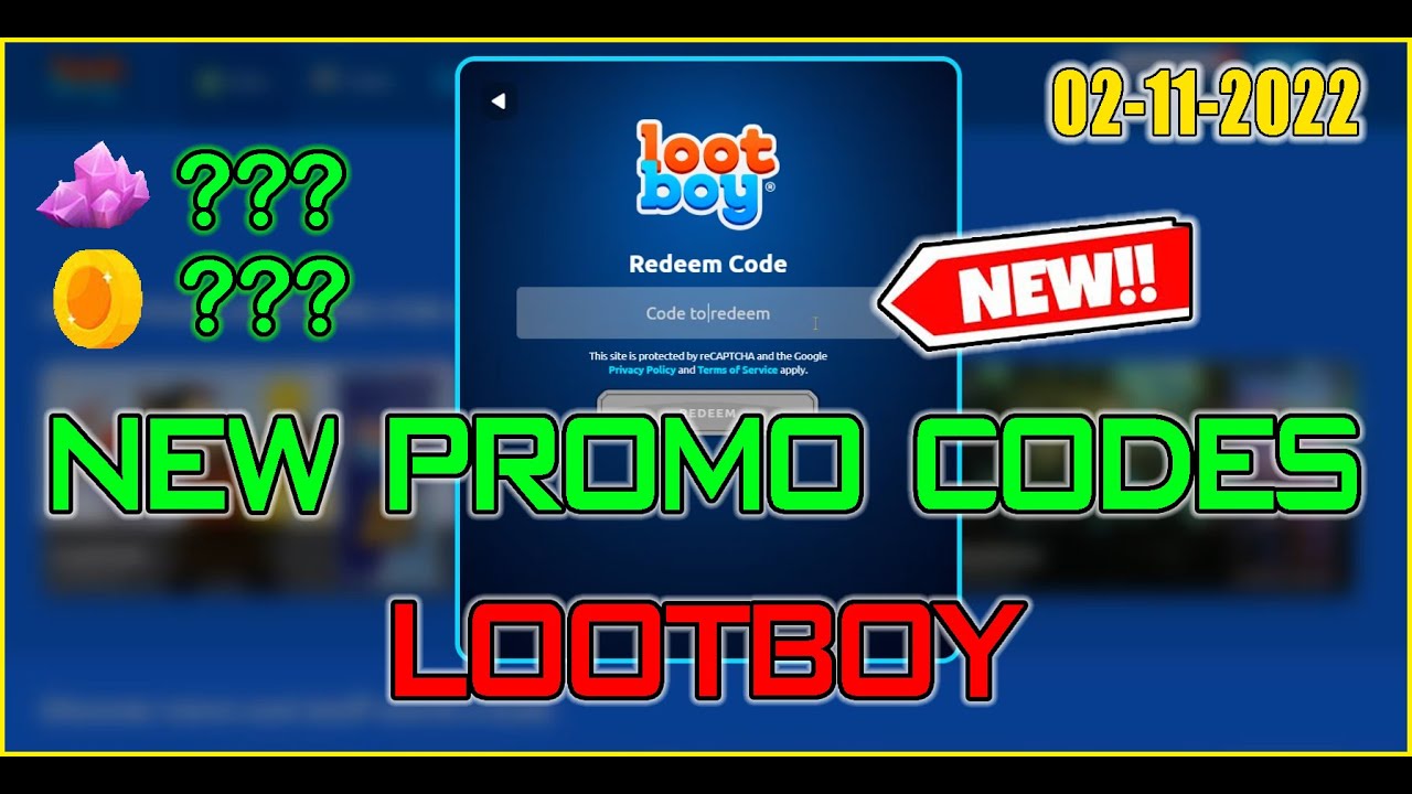 Lootboy New Codes February 2022 - nuevos codigos de lootboy redeem code game