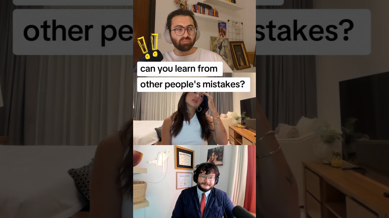 can you learn from other people's mistakes⁉️ #shorts #viral #youtubeshorts
