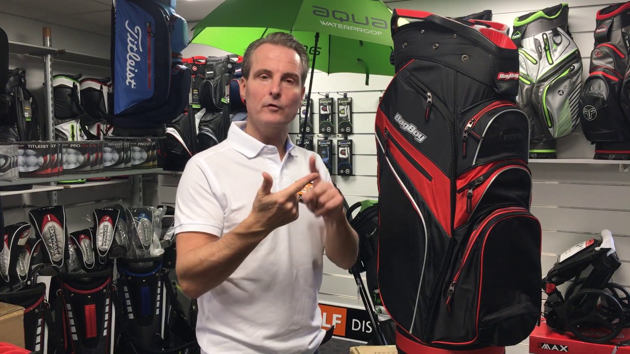 BagBoy Lite Rider Cartbag - GolfDiscounter.nl - YouTube