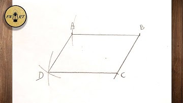 How to draw a parallelogram with a compass
