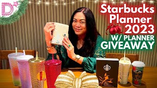 Starbucks Planner 2023 Unboxing Review Plus Special Giveaway