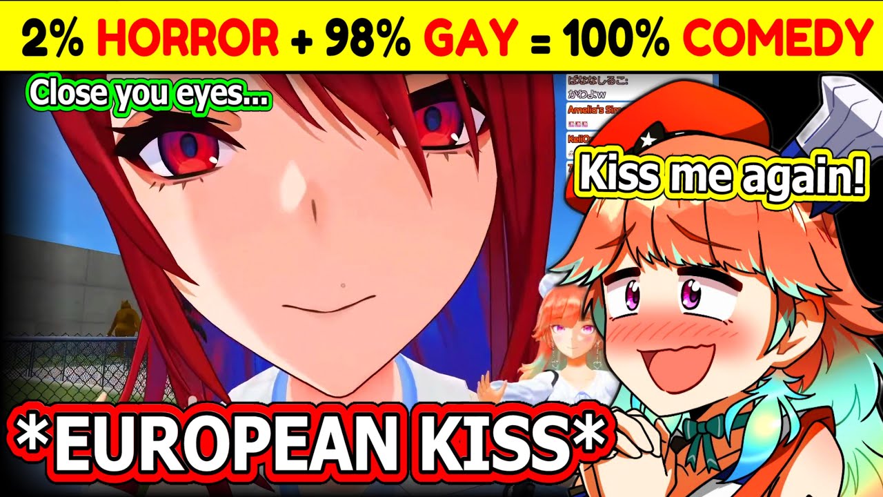 Киара и Лиз были настолько гомосексуальны по отношению друг к другу в VR-хорроре, что это преврат...