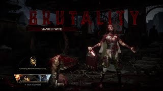 Mortal Kombat 11 Beta - SKARLET gameplay (PS4)
Tower playthrough using Skarlet via the MK11 beta on PS4. Mortal Kombat 11 Beta - SKARLET gameplay (PS4)