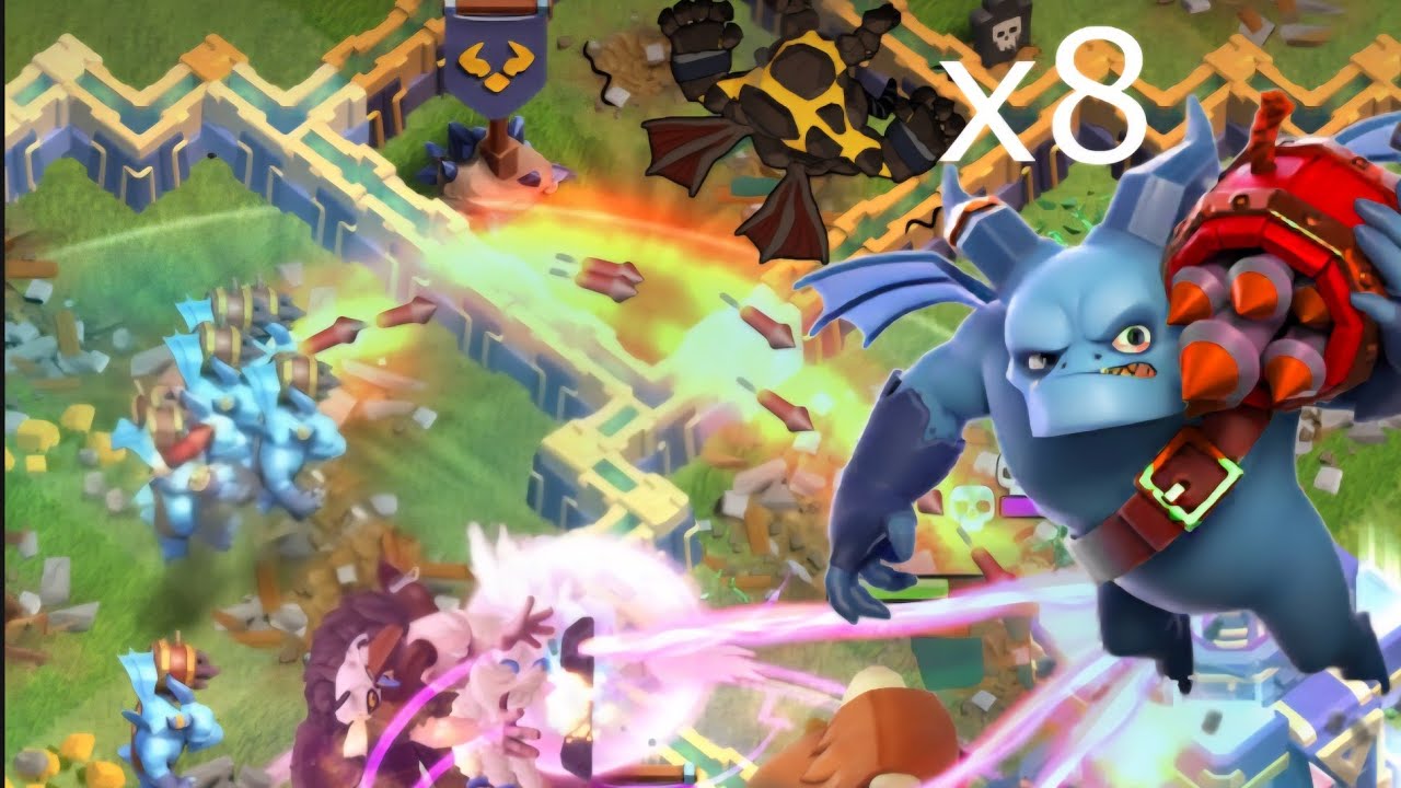 New DARK WAVE Strategy with SUPER MINIONS!(TH14)-Clash of Clans