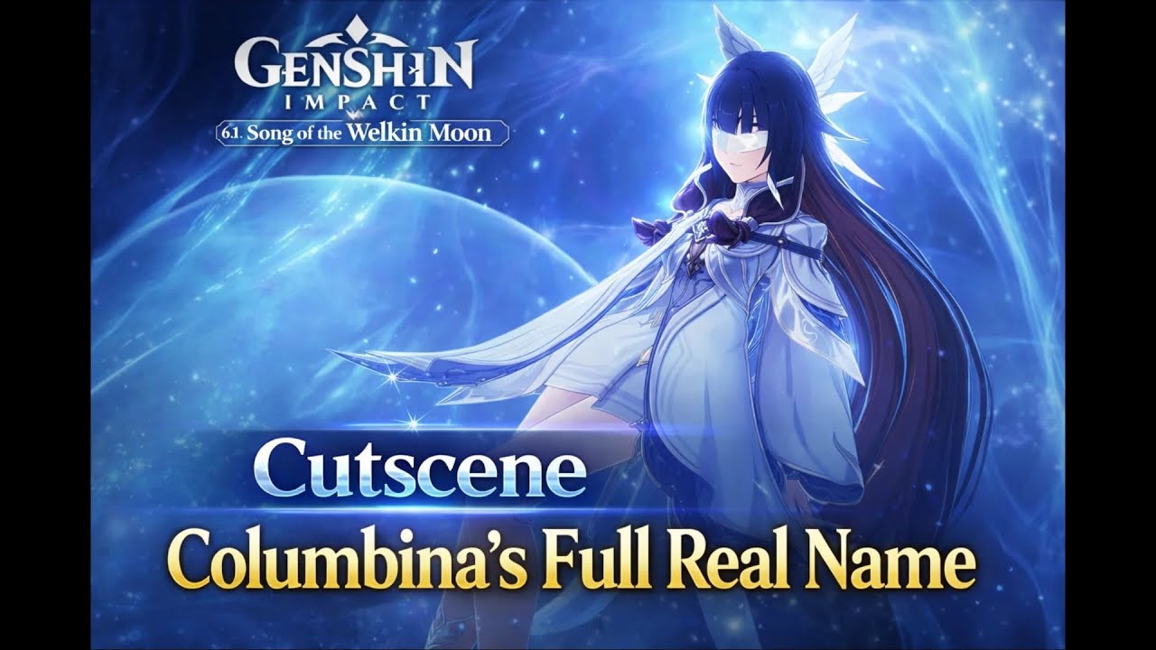 Видеоролик из Genshin Impact - Настоящее полное имя Колумбины