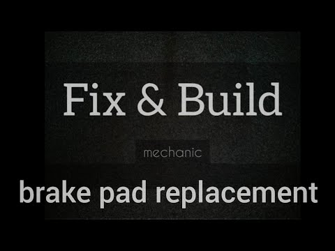brake pad replacement | nissan presea r11 | nissan sunny 1995 | English guidance| fix & build