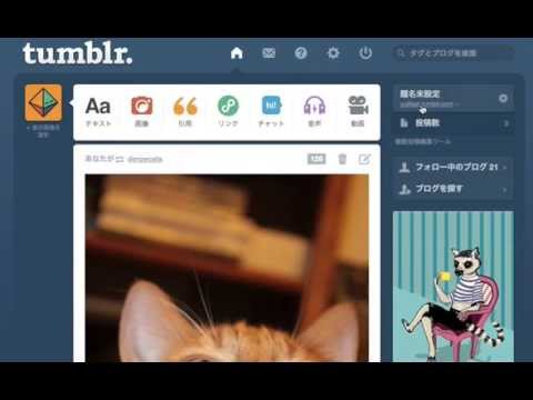 tumblrのたのしみかた