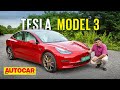 Tesla Model 3 India review - Happy Dussehra! | First Drive | Autocar India