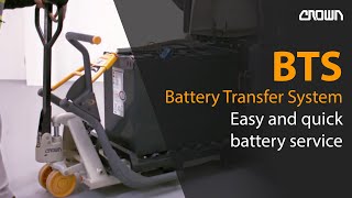 Crown Battery Transfer System | BTS 1000 | Easy and quick battery service