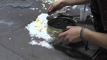 How to build and paint a swampland gaming table Part 3