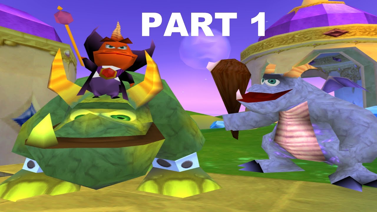 Spyro 2 Ripto's Rage Part 1: GLIMMER | PS1 [4K] - YouTube