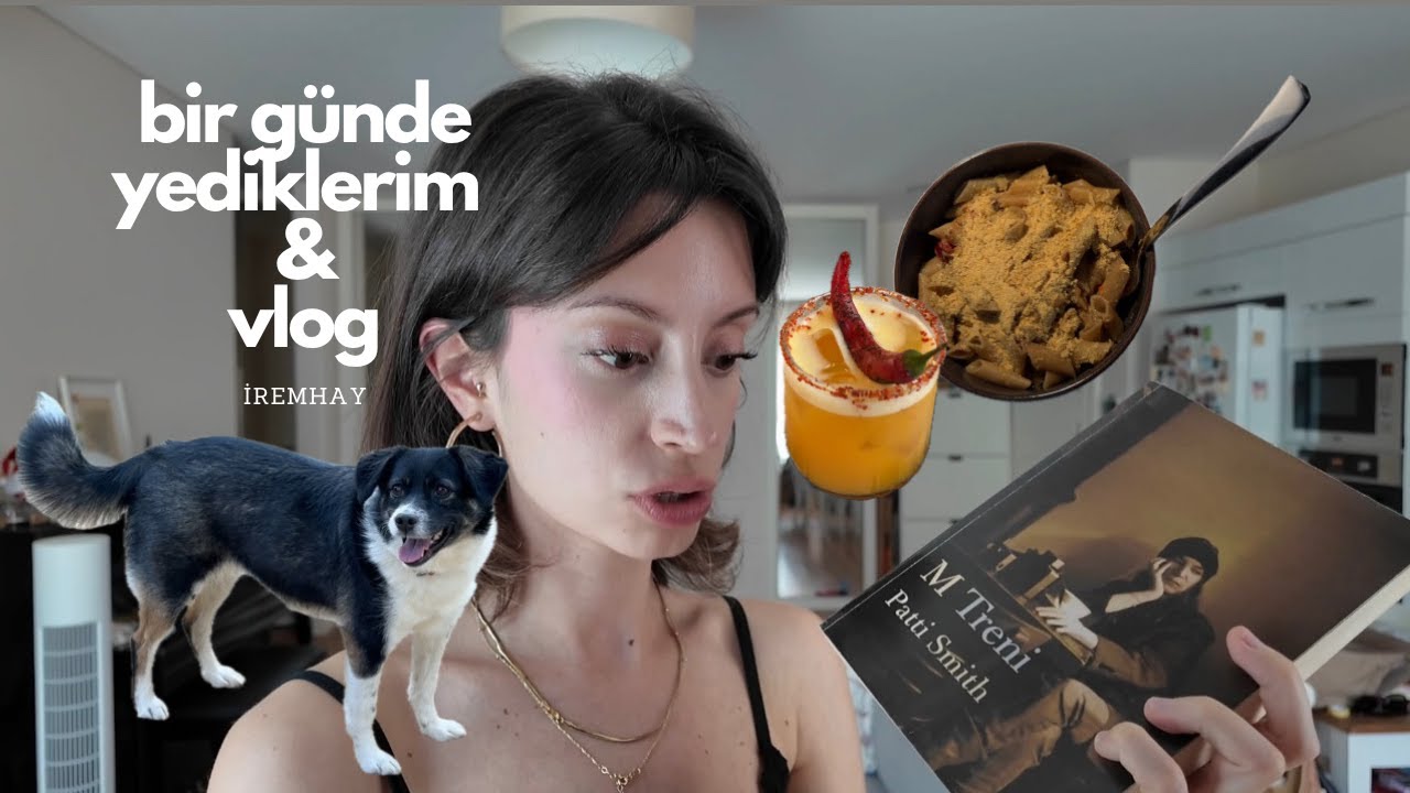 bir günde yediklerim&vlog