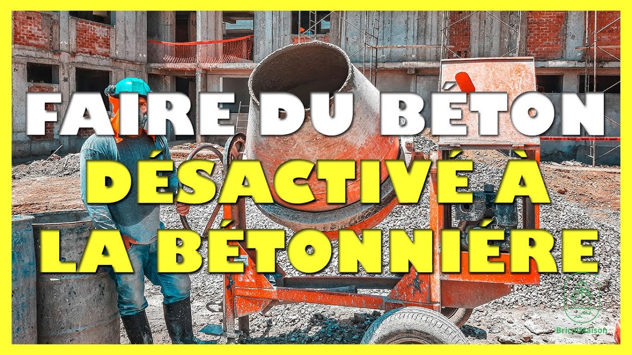 Comment faire du béton désactivé à la bétonnière YouTube — free download
