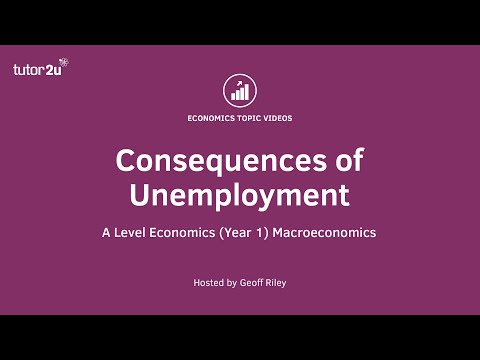 Video: What Are The Socio-economic Consequences Of Unemployment
