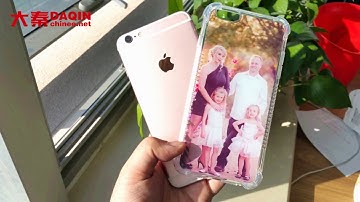 iPhone 6/6S Plus case with family group photo - made by DAQIN mobile case machine
