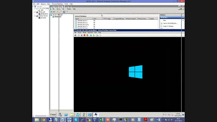 How to create a template Server 2012 VM