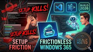 Kill PC Setup Friction! Windows 365 for Devs & Agents | Locally Hosted