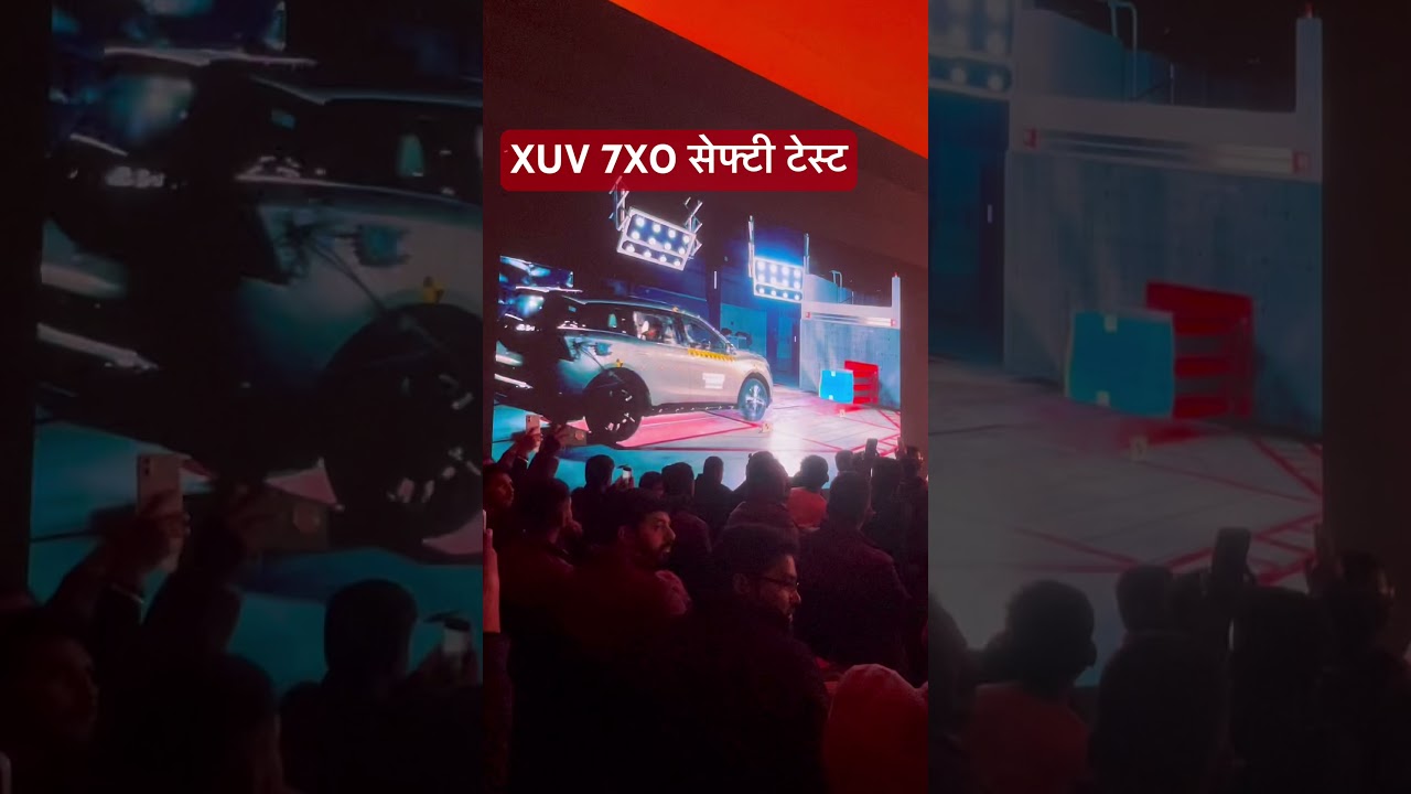 Mahindra 7XO safety test .. ready for 5 star rating  
