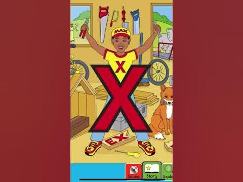 Letterland Alphabet Phonics | Letter X | Fix-it Max | Education Kids