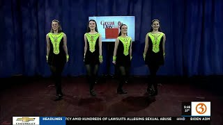 Griffith Academy of Dance dances for St. Patrick's Day