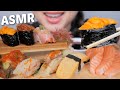 SUSHI Assorted Premium Nigiri ASMR No Talking Eating Sounds N E Let S Eat