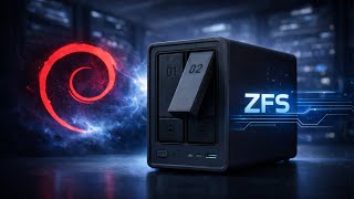 Debian NAS mit ZFS einrichten: Mirror Pool + erste Einstellungen | Tutorial