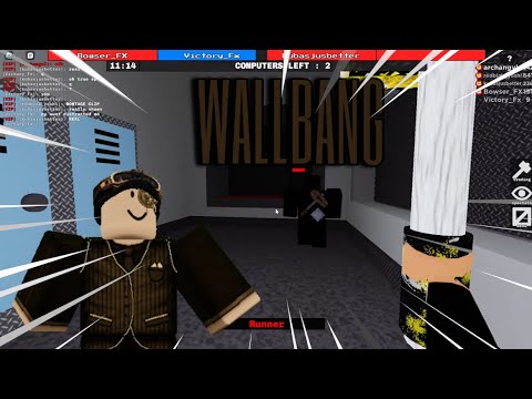Crazy Wallbang - Flee The Facility Roblox - YouTube