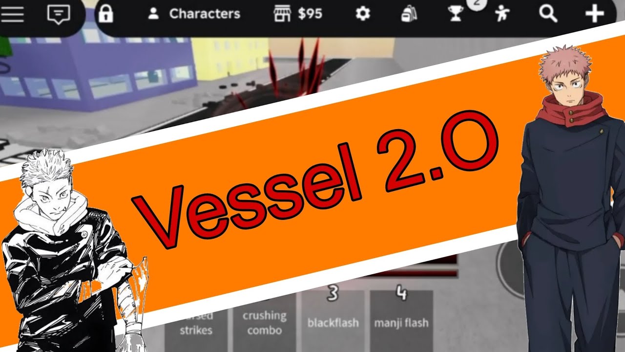 SHINJUKU YUJI moveset in Jujutsu Shenanigans