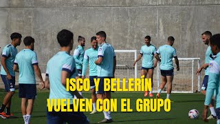 ISCO Y BELLERÍN VUELVEN CON EL GRUPO - ENTRENAMIENTO REAL BETIS