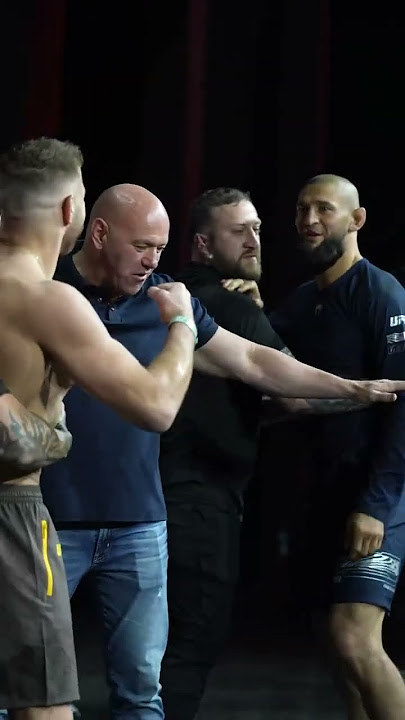 Khamzat Chimaev was waiting on his prey! 😳 #ufc319