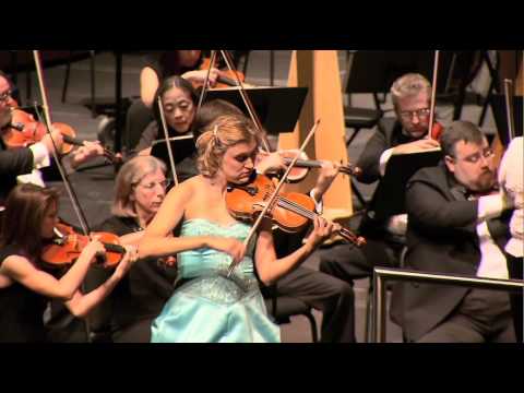 Jessica Mathaes performs Mendelssohn Violin Concerto