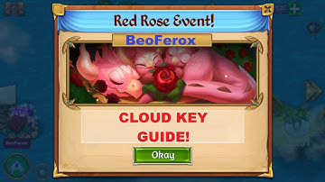 Merge Dragons! Red Rose Event! - Cloud Key Guide