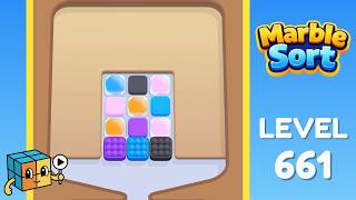 Marble Sort Level 661 Walkthrough Solution