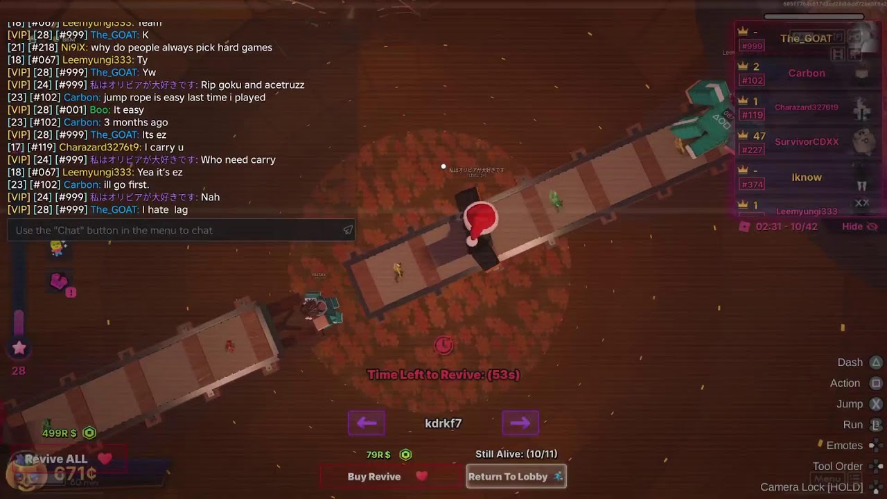 Adding ppl on Roblox name kdrkf7 playing ink games