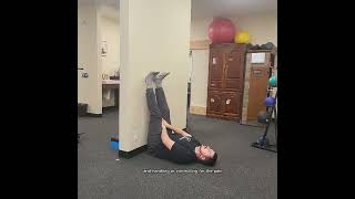 Pelvic tilts for lower back pain