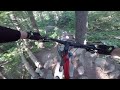 MTB Dive Bomb into Kamikaze - a Rocky Half-Pipe at Hydrocut - Mountain Biking