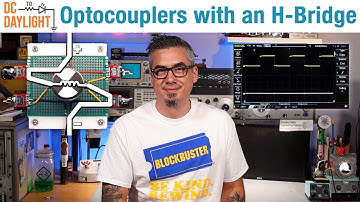 Hoe u een DC-motor kunt besturen met behulp van optocouplers met een H-brug - DC naar daglicht