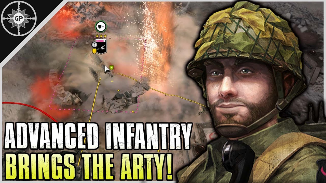 ADVANCED INFANTRY IS AWESOME! | 4v4 Winter Line | Company of Heroes 3 ...