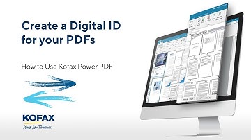 How to Create a Digital Identity or Certificate in Power PDF