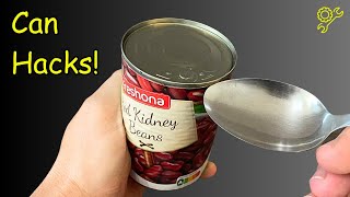 How To Open A Can Without A Can Opener