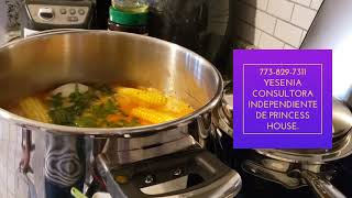Beef and Vegetable Soup🌽🧅🥕🥔 [in a Princess House pressure cooker]