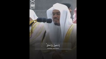 ﴿رَبِّ اجعَلني مُقيمَ الصَّلاةِ وَمِن ذُرِّيَّتي﴾ من سورة إبراهيم للشيخ ياسر الدوسري 🤍.