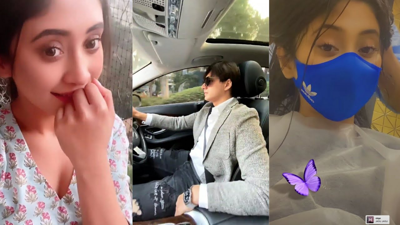 Mohsin Khan And Shivangi Joshi off Screen Masti Videos ||