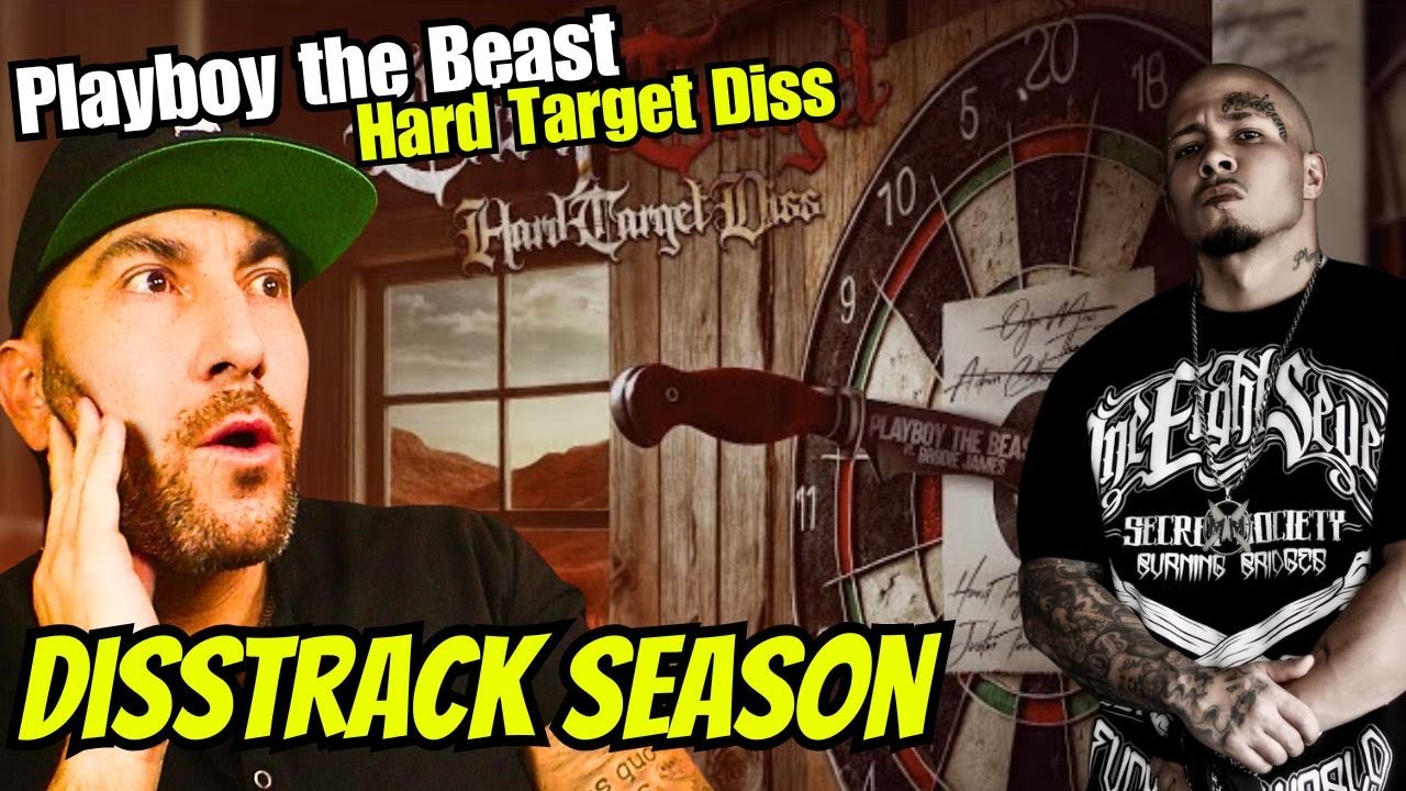Playboy The Beast - "Easy Target" (ft. Brodie James) Hard Target Diss | (reaction)