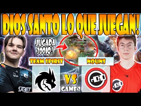 TEAM SPIRIT VS NOUNS BO2[GAME 2]YATORO, COLLAPSE, LARL VS YUMA, GUNNAR-BETBOOM DACHA DUBAI 2024