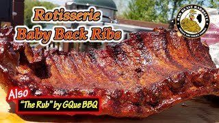 How to make rotisserie baby back ribs
