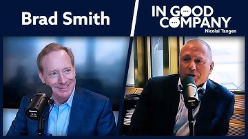 Microsoft President Brad Smith | In Good Company | Norges Bank Investment Management