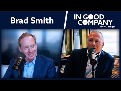 Microsoft President Brad Smith | In Good Company | Norges Bank Investment Management