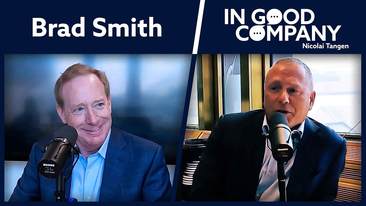 Microsoft President Brad Smith | In Good Company | Norges Bank Investment Management