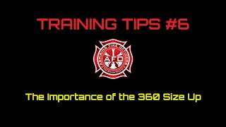 Training Tips 6 - The Importance of the 360 Size Up